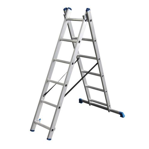 Alumexx ladder 2 delig, Doe-het-zelf en Verbouw, Ladders en Trappen, Ladder, Nieuw, Verzenden