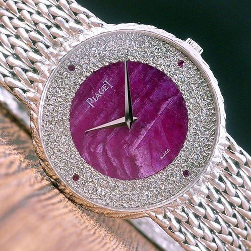 Piaget Altiplano 18K Stone Dial Diamond Dames Horloges