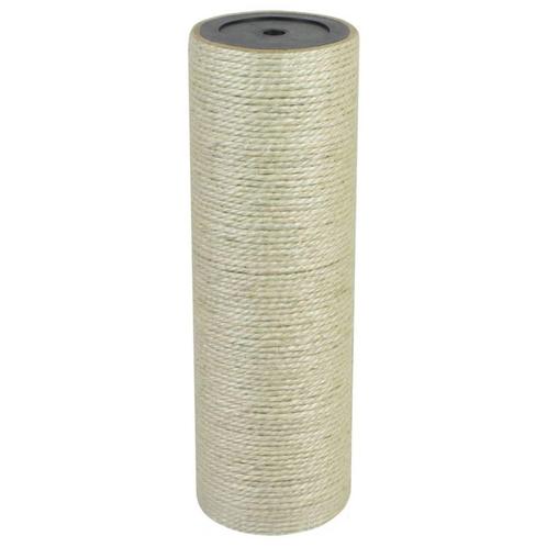 vidaXL Kattenkrabpaal 8x25 cm 8 mm beige, Dieren en Toebehoren, Katten-accessoires, Nieuw, Verzenden