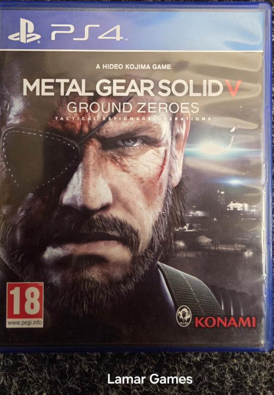 Metal Gear Solid V Ground Zeroes  (PS4 tweedehands game), Spelcomputers en Games, Games | Sony PlayStation 4, Zo goed als nieuw