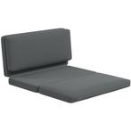 TRUUSK Vloersofa 3-in-1 Opvouwbare Slaapbank - Fluweelachtig, Verzenden