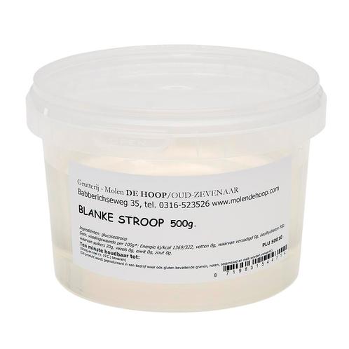 Molen de Hoop Blanke Stroop 500gr, Hobby en Vrije tijd, Taarten en Cupcakes maken, Nieuw, Verzenden