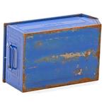 Magazijnbak staal  L: 510, B: 320, H: 200 (mm) blauw, Zakelijke goederen, Ophalen of Verzenden