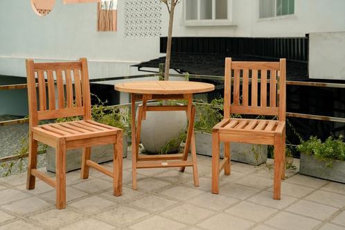 Teakea Beaufort Teak Tuinstoel zonder Armleuning, Tuin en Terras, Tuinstoelen, Nieuw, Verzenden
