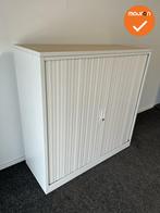 TDS Roldeurkast - 120x120x46cm - Wit met witte kunststof deu, Werkplek, Ophalen of Verzenden, Gebruikt, Kast