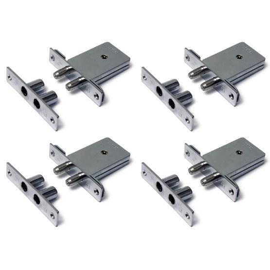 DX Set van 4 veiligheidsbijzetsloten SKG2 gelijksluitend, Doe-het-zelf en Verbouw, Hang- en Sluitwerk, Verzenden