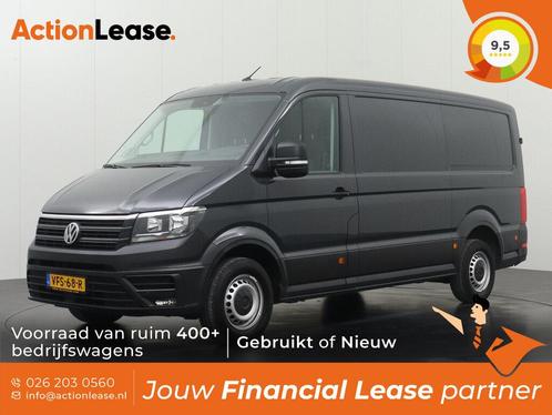 Volkswagen Crafter Bestelbus L3 H2 2020 Diesel, Auto's, Volkswagen, Dealer onderhouden, Te koop, Zwart, Handgeschakeld, Financial lease