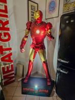 Statua Scultura Iron Man Marvel in Resina Italiana Led 200cm, Nieuw