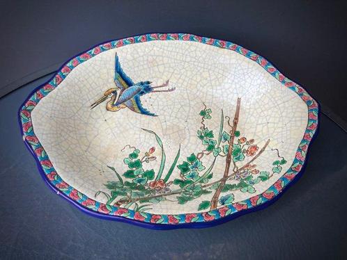 Longwy - Dienblad - Emaille, Antiek en Kunst, Antiek | Glas en Kristal