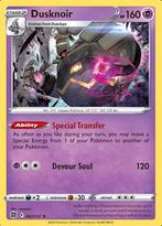Dusknoir 062/172 holo Brilliant Stars, Hobby en Vrije tijd, Verzamelkaartspellen | Pokémon, Ophalen of Verzenden, Nieuw, Losse kaart