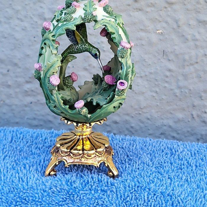 Fabergé ei - 6 House of Faberge juwelen in het tuin-ei, Antiek en Kunst, Curiosa en Brocante