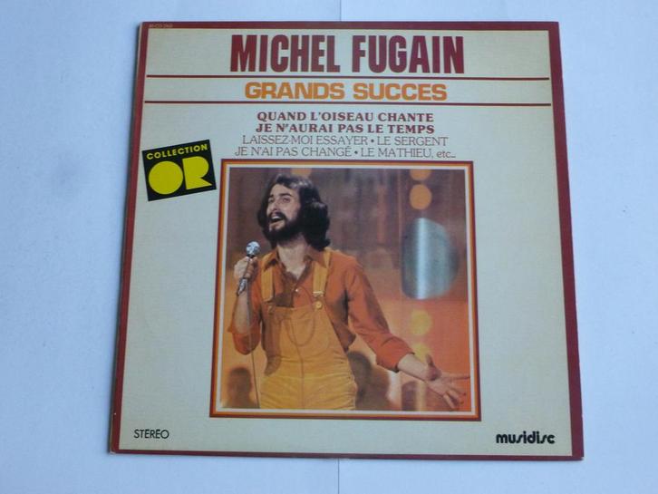 Michel Fugain - Grands Succes (LP), Cd's en Dvd's, Vinyl | Pop, Zo goed als nieuw, Verzenden
