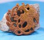 serpentine groep Traditionele Chinese stenen beeldhouwwerken, Antiek en Kunst