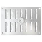 Aluminium afsluitbaar schuifrooster opbouw 215 x 150mm, Doe-het-zelf en Verbouw, Verzenden, Nieuw