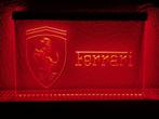 Ferrari neon bord lamp LED cafe verlichting reclame lichtbak, Verzenden, Nieuw