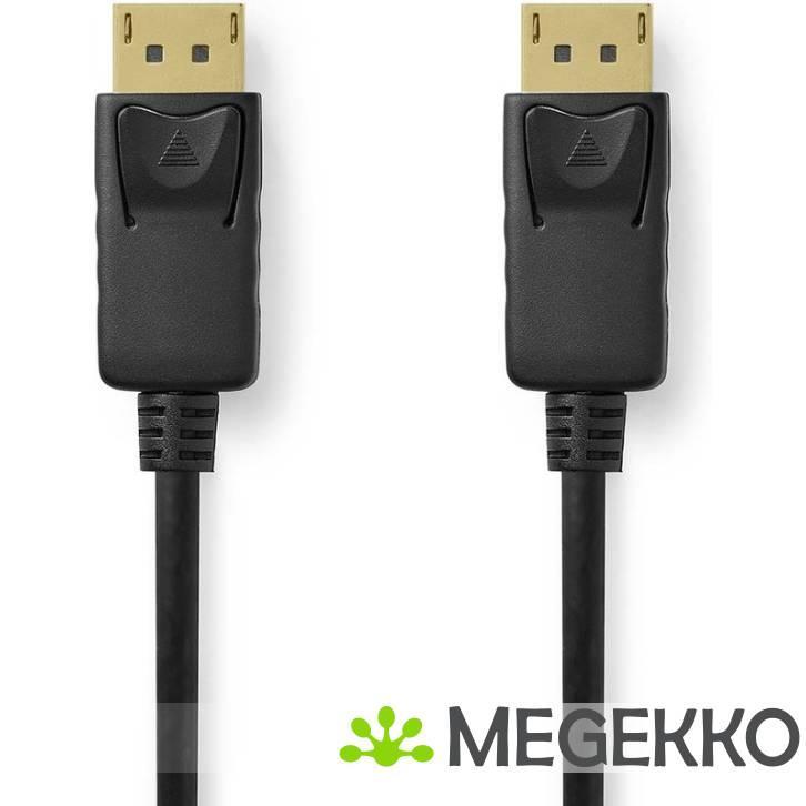 Nedis DisplayPort-Kabel Male Male 8K 60Hz 2 m, Computers en Software, Overige Computers en Software, Nieuw, Verzenden