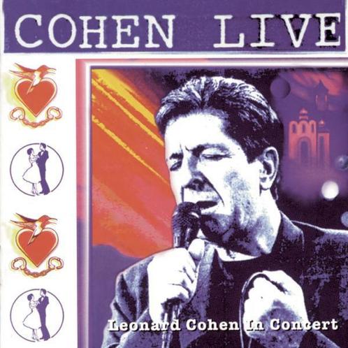 cd - Leonard Cohen - Cohen Live - Leonard Cohen In Concert, Cd's en Dvd's, Cd's | Overige Cd's, Zo goed als nieuw, Verzenden