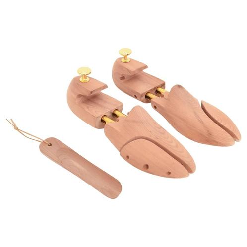 vidaXL Schoenspanner met schoenlepel EU 44-45 massief, Huis en Inrichting, Kasten | Schoenenkasten, Nieuw, Verzenden