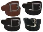 100% Leren kwaliteits gleuf riem 4cm breed, Verzenden, Nieuw
