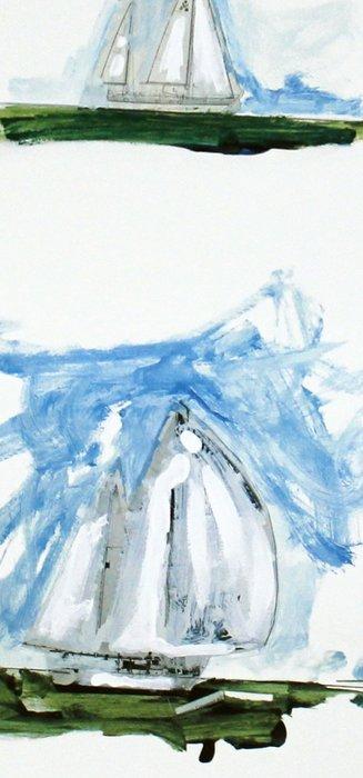 Mario Schifano (1934-1998) - Ecco la vela, Antiek en Kunst, Antiek | Overige Antiek