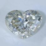 1 pcs Diamant  (Natuurlijk)  - 1.45 ct - Hart - J - P1 -, Nieuw