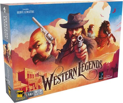 Western Legends - Bordspel | Matagot - Gezelschapsspellen, Hobby en Vrije tijd, Gezelschapsspellen | Bordspellen, Nieuw, Verzenden