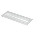 INK Aspekt Wastafel 120×45×1,5cm Porselein Wit Glans 1 Wast, Doe-het-zelf en Verbouw, Sanitair, Ophalen of Verzenden, Nieuw, Steen