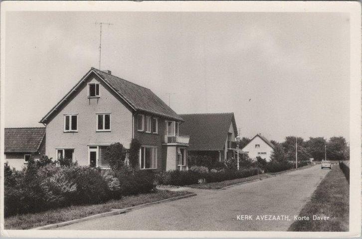 KERK AVEZAATH - Korte Daver, Verzamelen, Ansichtkaarten | Nederland, Verzenden