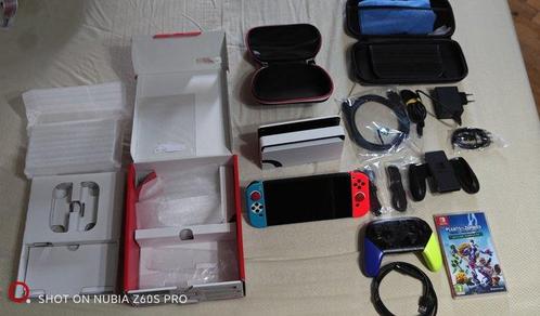 Nintendo - Switch - OLED - Videogameconsole + games - In, Spelcomputers en Games, Spelcomputers | Overige Accessoires