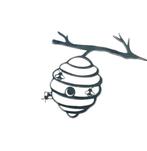 Tuindecoratie bijenkorf  29.6 cm x 25.6 cm, Verzenden, Nieuw