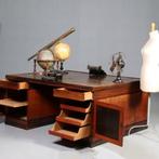 Art Deco Herenkamer zeer groot bureau n boekenkast Pander ca, Antiek en Kunst, Antiek | Kantoor en Zakelijk, Ophalen of Verzenden