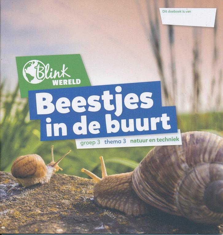 Blink Natuur en techniek doeboek, thema 3, groep 3 (per stuk, Boeken, Schoolboeken, Nieuw, Verzenden