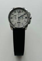 Cartier - Calibre De Cartier Chronograph Silver Dial -, Sieraden, Tassen en Uiterlijk, Horloges | Heren, Nieuw