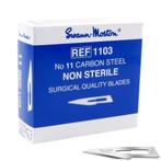 Scalpelmesjes Swann Morton 100 stuks - niet steriel - 1103, Verzenden, Nieuw