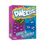 Dweebs Grape & Blueberry (24 x 45g), Verzenden