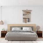 vidaXL Nachtkastjes 2 st 43x36x50 cm bruin eikenkleur, Minder dan 45 cm, Verzenden, Nieuw, Minder dan 55 cm