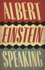 Albert Einstein Speaking 9781786890474 R.J. Gadney, Boeken, Verzenden, Gelezen, R.J. Gadney