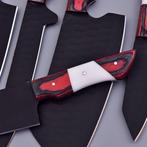 Keukenmes - Chefs knife - Pakkawood en hoogwaardig staal, Antiek en Kunst