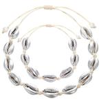 Fako Bijoux® - Schelpjes Ketting & Armband - Choker -, Sieraden, Tassen en Uiterlijk, Armbanden, Verzenden, Nieuw