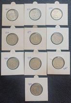 Nederland. Juliana. 1 Gulden 1954, 1955, 1956, 1957, 1958,, Postzegels en Munten, Munten | Nederland