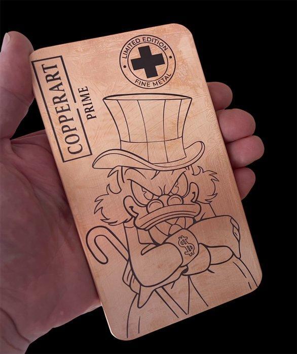 1 kilogram - Koper .999 - Mr.CopperArte - Met certificaat, Postzegels en Munten, Edelmetalen en Baren