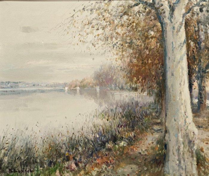 Joan Ramon Palau Juncà (XX) - Impressionist Landscape of, Antiek en Kunst, Kunst | Schilderijen | Klassiek
