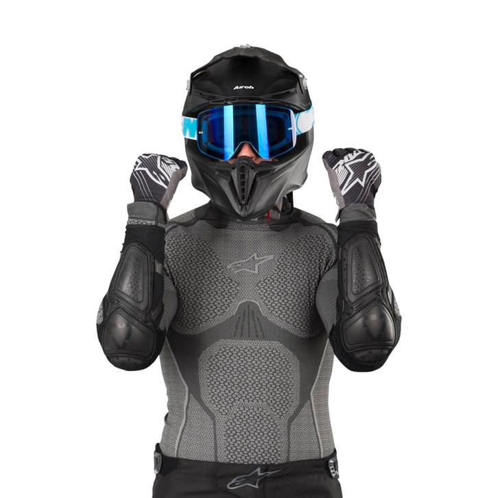 Elleboogbeschermers Leatt Contour Zwart, Motoren, Accessoires | Overige, Nieuw, Verzenden