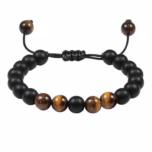 Fako Bijoux® - Natuurstenen Armband - Natuursteen - 8mm -, Sieraden, Tassen en Uiterlijk, Armbanden, Verzenden