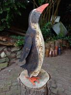 sculptuur, Koddige Pinguïn - 56 cm - Metaal