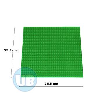 Classic bouwplaat groen - 25,5 x 25,5 cm beschikbaar voor biedingen