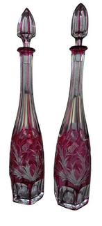 Val Saint Lambert - Karaf - Kristal, Antiek en Kunst