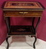 Tafel - Walnoot, Mahoniehout, zwart hout - Mesa Napoleon III