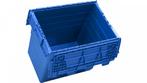 Distributiebak 600x400x365 mm Nestbaar Stapelbaar Blauw,, Doe-het-zelf en Verbouw, Kratten en Dozen, 40 tot 60 cm, 50 tot 75 cm
