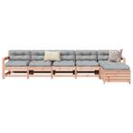 vidaXL 6-delige Loungeset massief douglas vurenhout, Verzenden, Nieuw, Loungeset